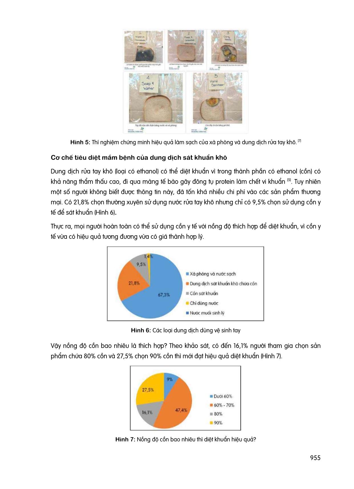 Nghiên cứu về “Nhận thức và việc thực hành rửa tay” trong phòng dịch Covid-19 của sinh viên đại học tại thành phố Hồ Chí Minh trang 5