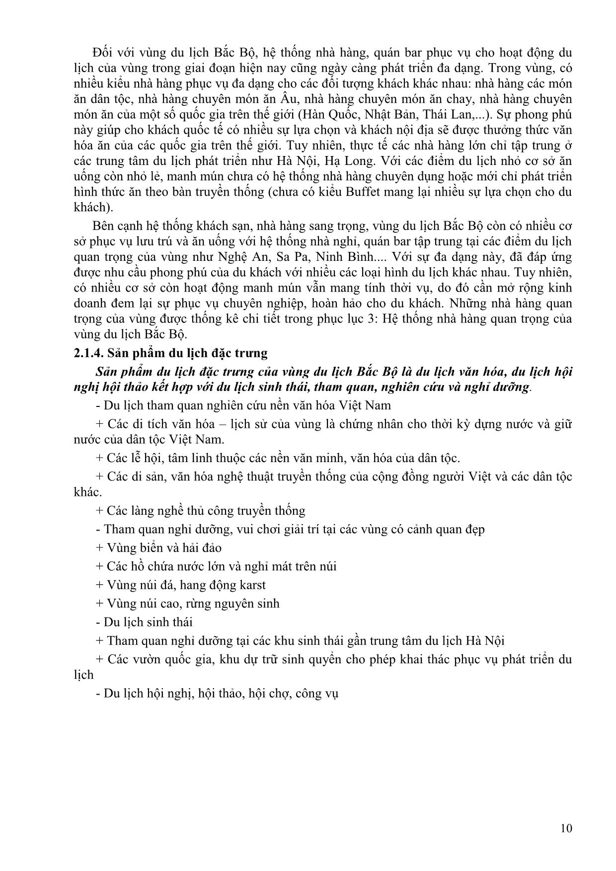 Bài giảng Tuyến điểm du lịch Việt Nam - Đồng Thị Thu Huyền trang 10