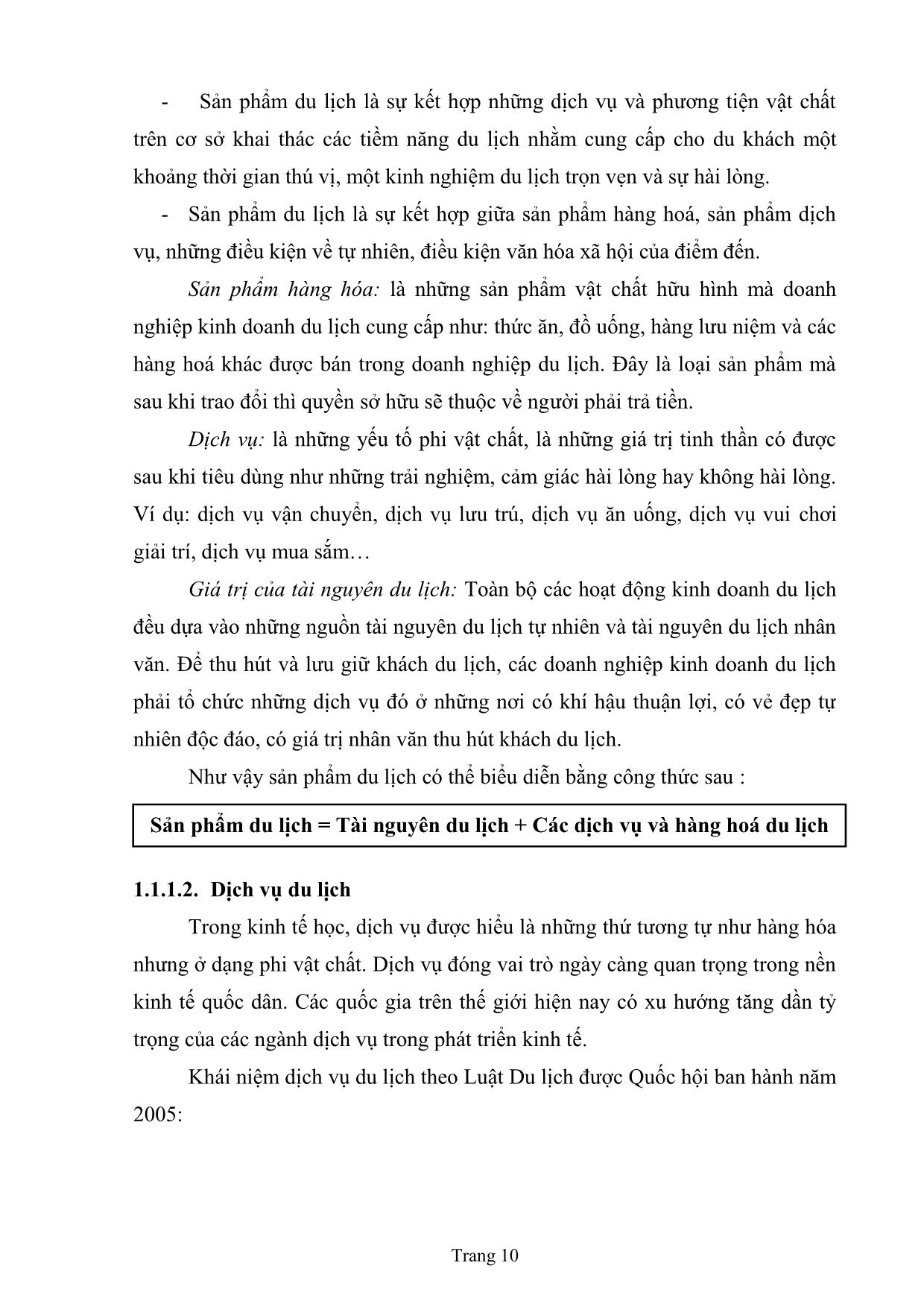Giáo trình Quản trị chất lượng dịch vụ du lịch trang 10