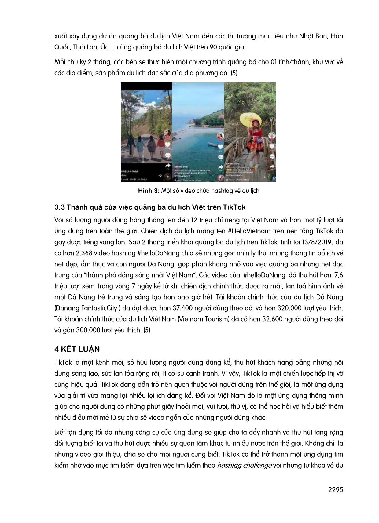 Du lịch Việt trên nền tảng Tiktok trang 5