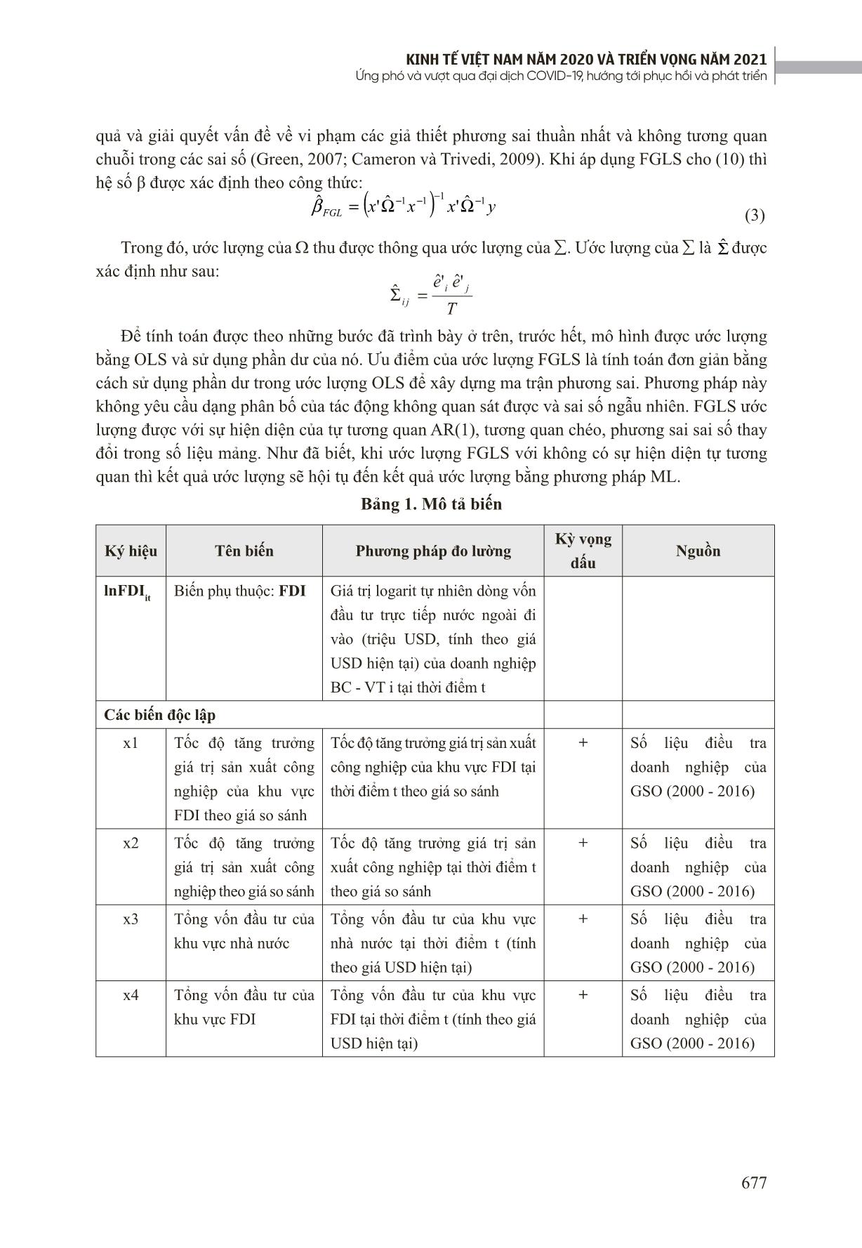 Các nhân tố tác động đến việc thu hút đầu tư trực tiếp nước ngoài vào các doanh nghiệp ngành Bưu chính - Viễn thông trang 9