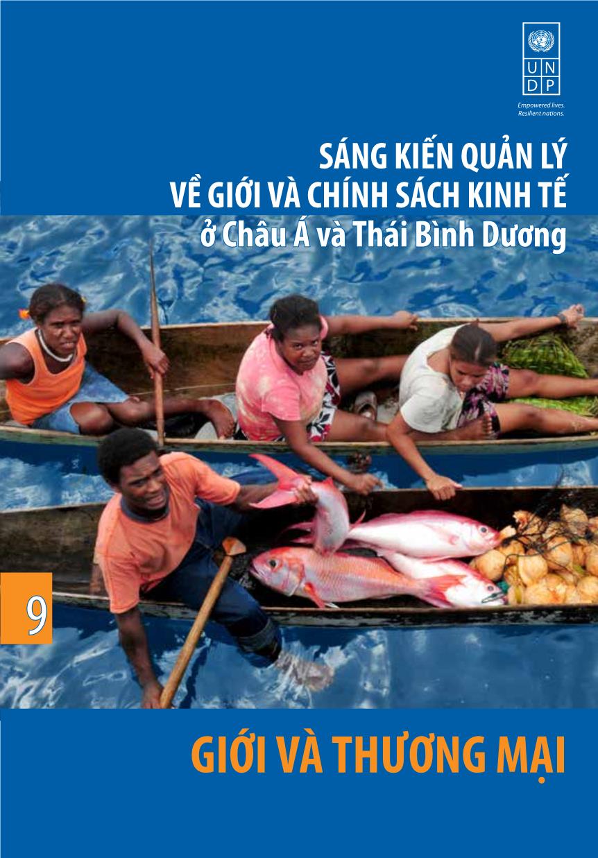 Sáng kiến quản lý về giới và chính sách kinh tế ở châu Á và Thái Bình Dương trang 1