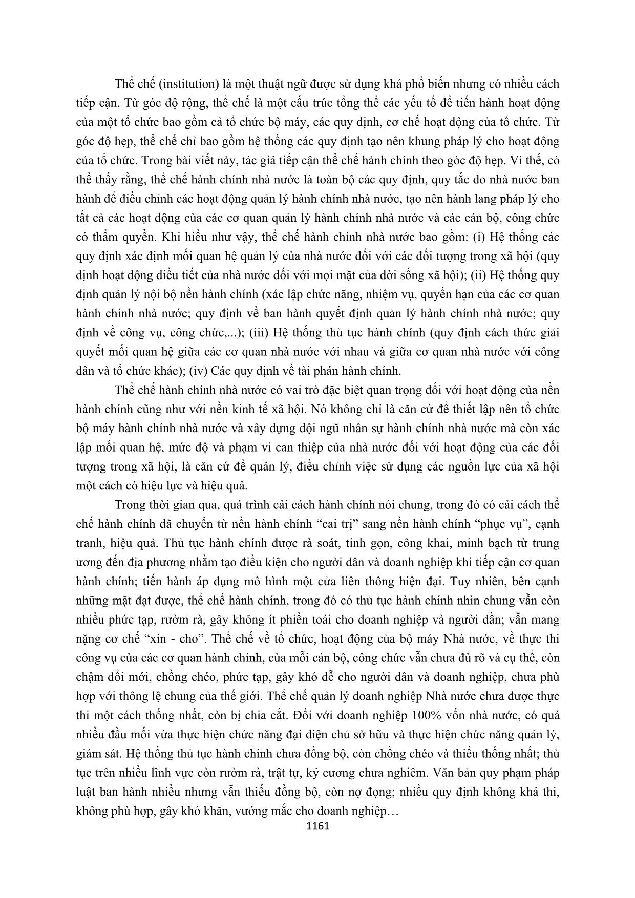 Cải cách thể chế hành chính trong bối cảnh thực thi các hiệp định thương mại tự do thế hệ mới: Cơ hội và thách thức cho Việt Nam trang 3