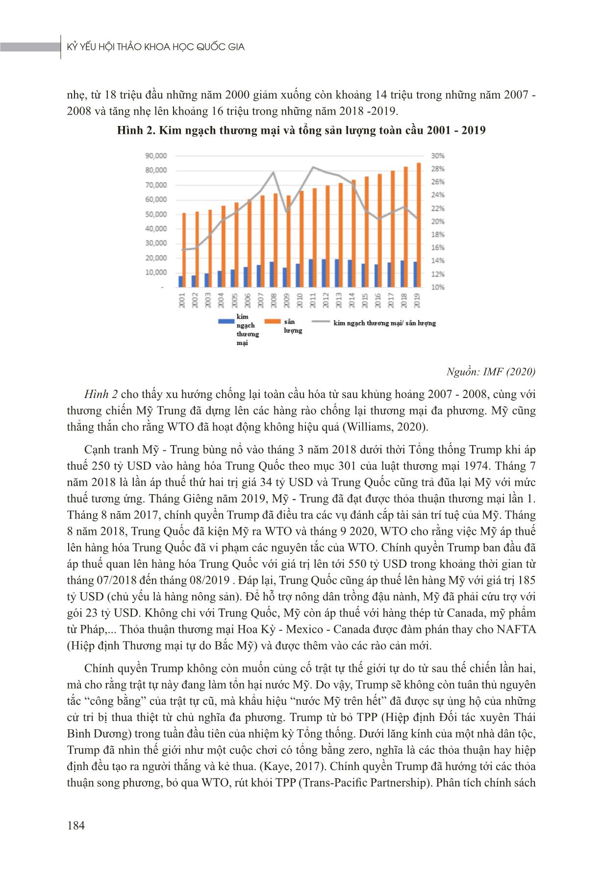 Cạnh tranh kinh tế Mỹ - Trung trong năm đầu đại dịch Covid-19 (2020) và hàm ý chính sách cho Việt Nam trang 5