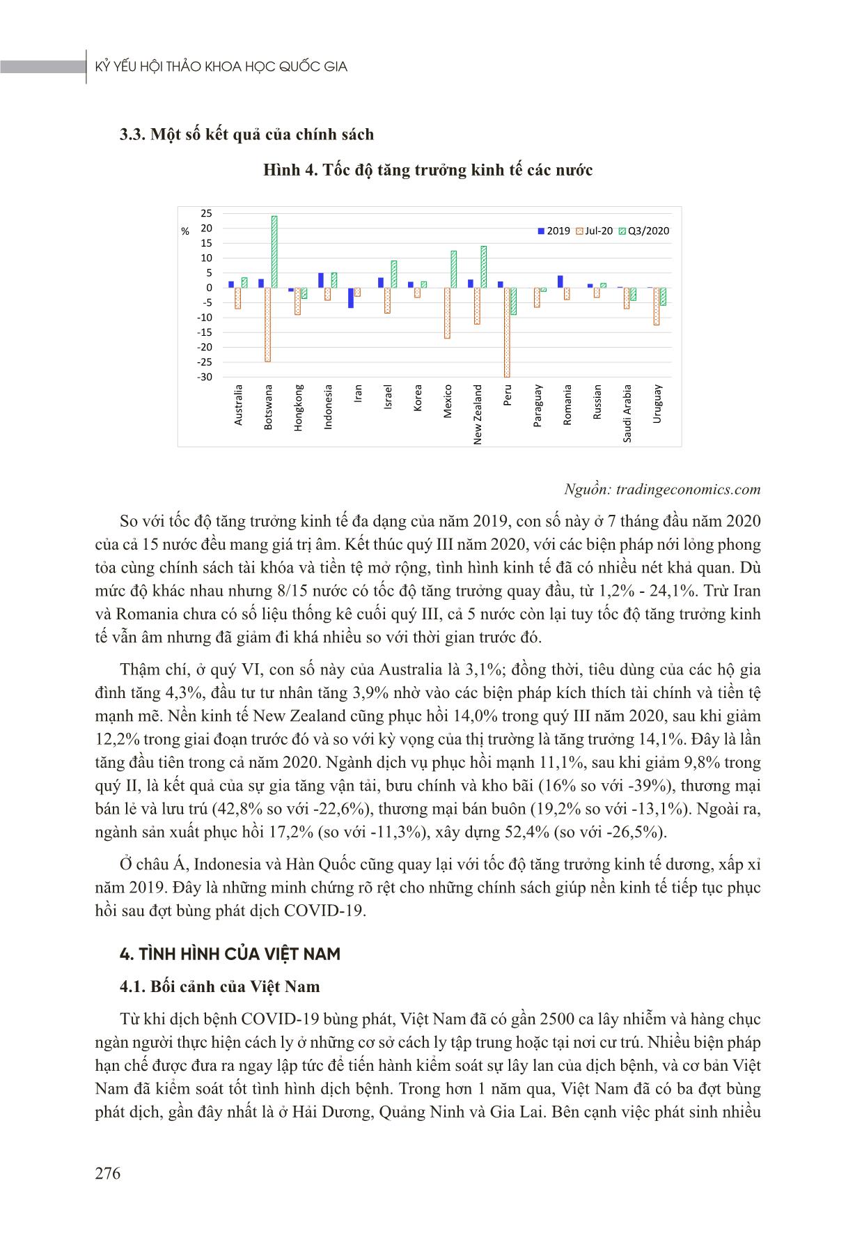 Chính sách kinh tế vĩ mô ứng phó với ảnh hưởng của đại dịch Covid-19: Kinh nghiệm quốc tế và gợi ý chính sách cho Việt Nam trang 9