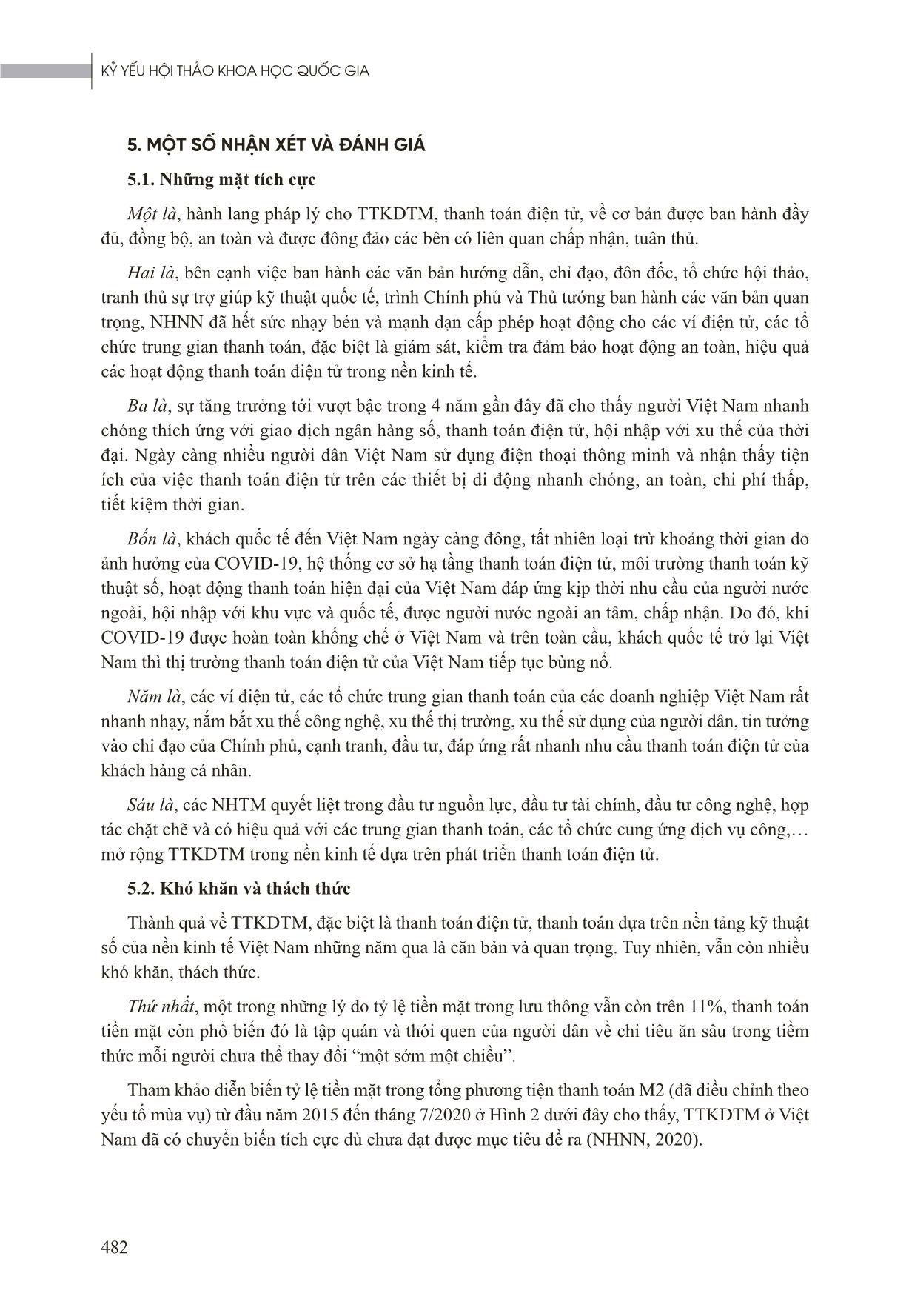 Cơ hội và thách thức của thanh toán điện tử trong bối cảnh đại dịch Covid-19 và phát triển nền kinh tế số ở Việt Nam trang 6