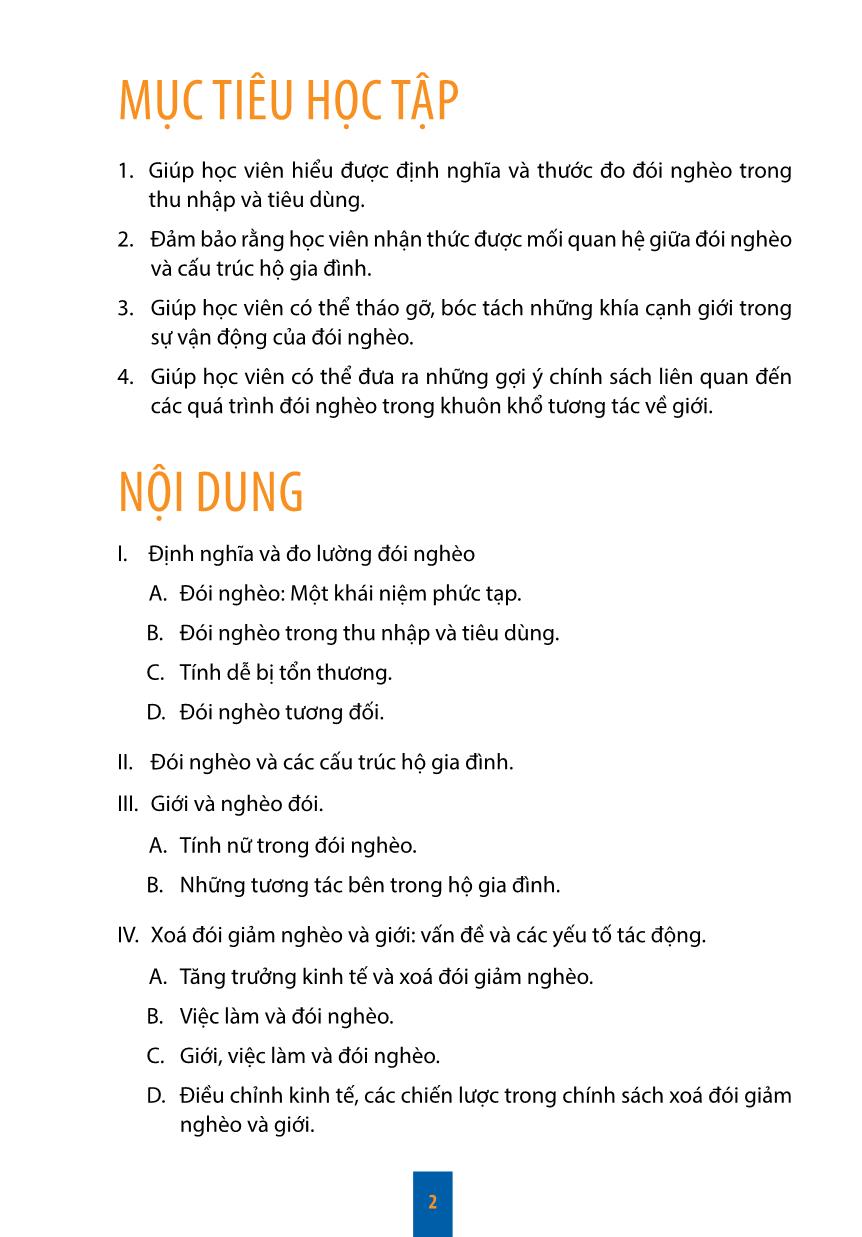 Tài liệu Sáng kiến quản lý về giới và chính sách kinh tế ở châu Á – Thái Bình Dương: Giới và đói nghèo trang 4