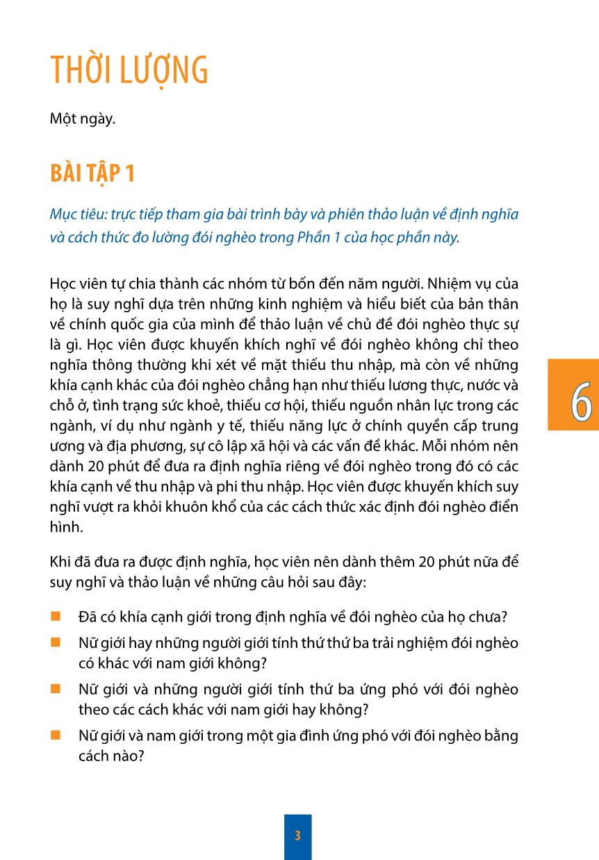 Tài liệu Sáng kiến quản lý về giới và chính sách kinh tế ở châu Á – Thái Bình Dương: Giới và đói nghèo trang 5