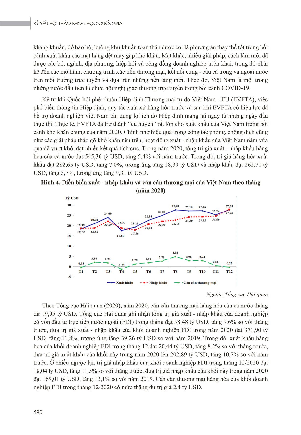 Phát triển bền vững xuất khẩu hàng hóa của Việt Nam trong bối cảnh đại dịch Covid-19 trang 4