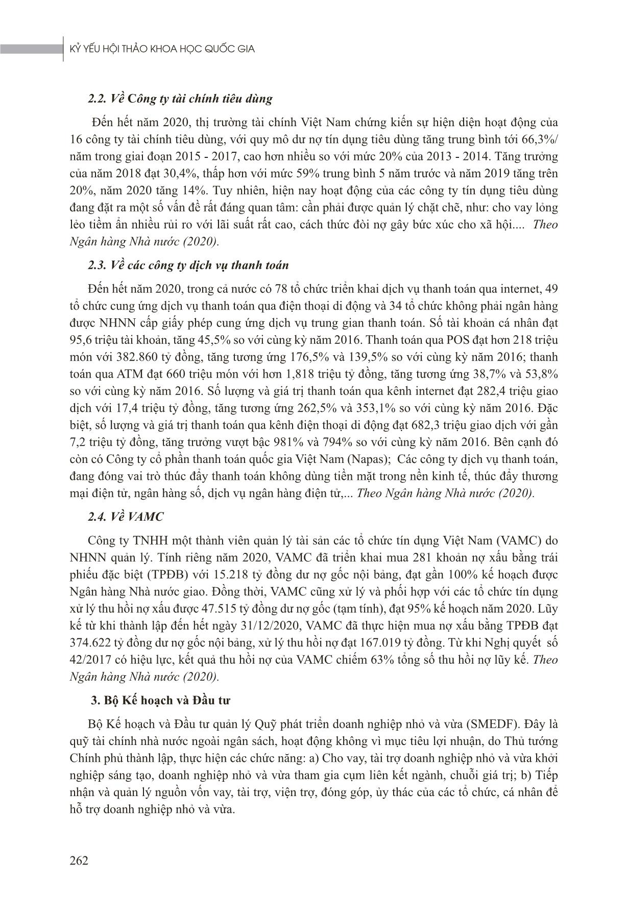 Phát triển các định chế tài chính phi ngân hàng ở Việt Nam hội nhập kinh tế quốc tế ứng phó đại dịch Covid-19 trang 7