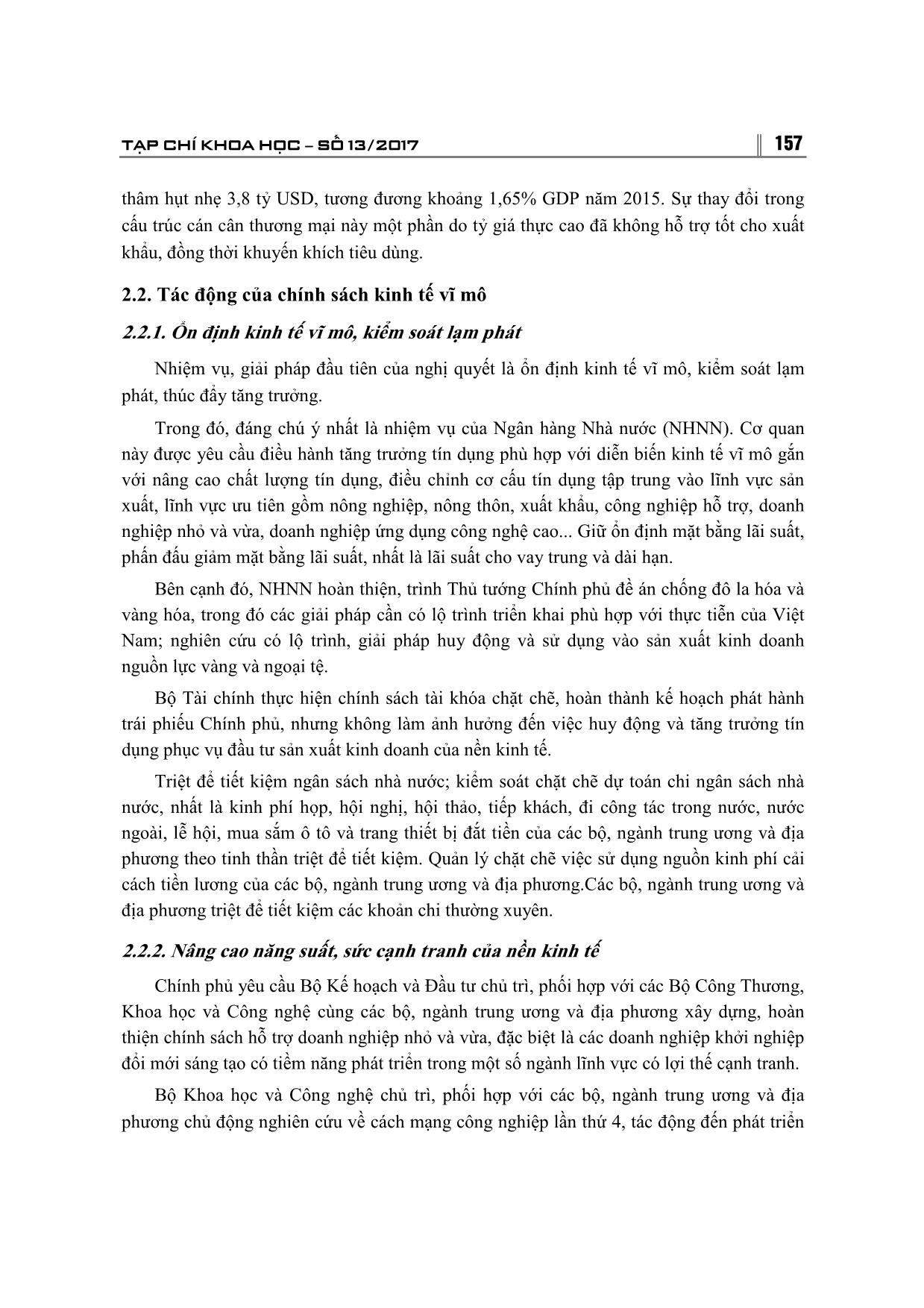 Tác động của cơ chế, chính sách đối với kiềm chế lạm phát, ổn định và tăng trưởng kinh tế của Việt Nam giai đoạn 2011-2015 trang 8