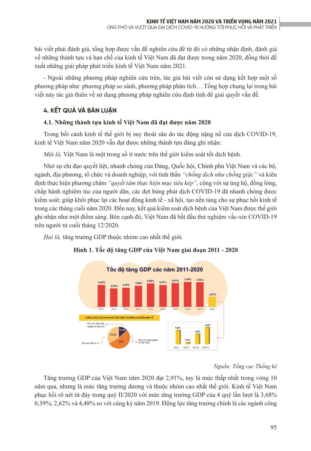 Thành tựu - Hạn chế của kinh tế Việt Nam năm 2020 và giải pháp phát triển kinh tế Việt Nam năm 2021 trang 3