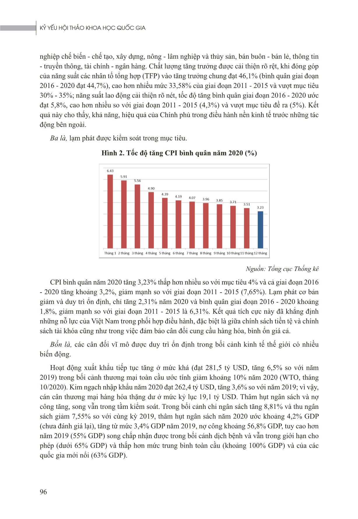 Thành tựu - Hạn chế của kinh tế Việt Nam năm 2020 và giải pháp phát triển kinh tế Việt Nam năm 2021 trang 4