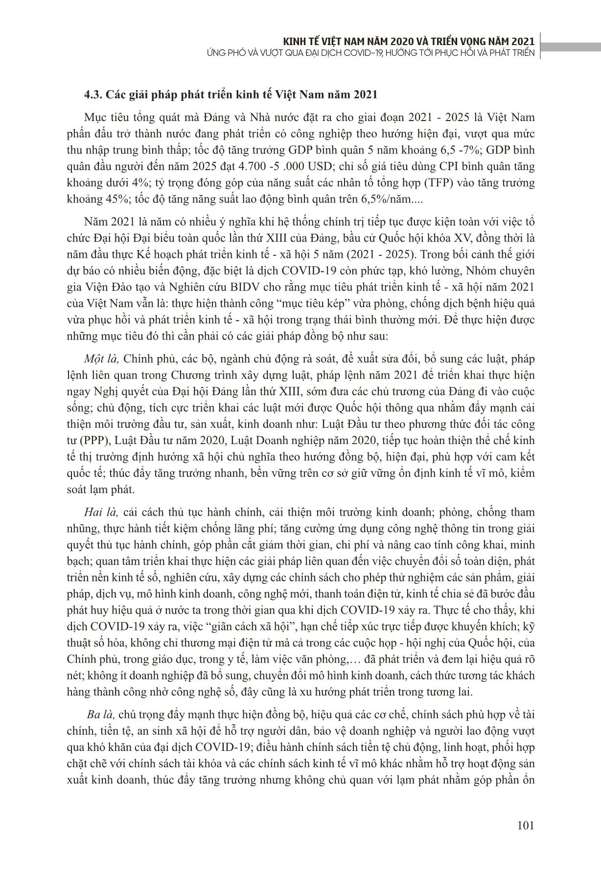 Thành tựu - Hạn chế của kinh tế Việt Nam năm 2020 và giải pháp phát triển kinh tế Việt Nam năm 2021 trang 9