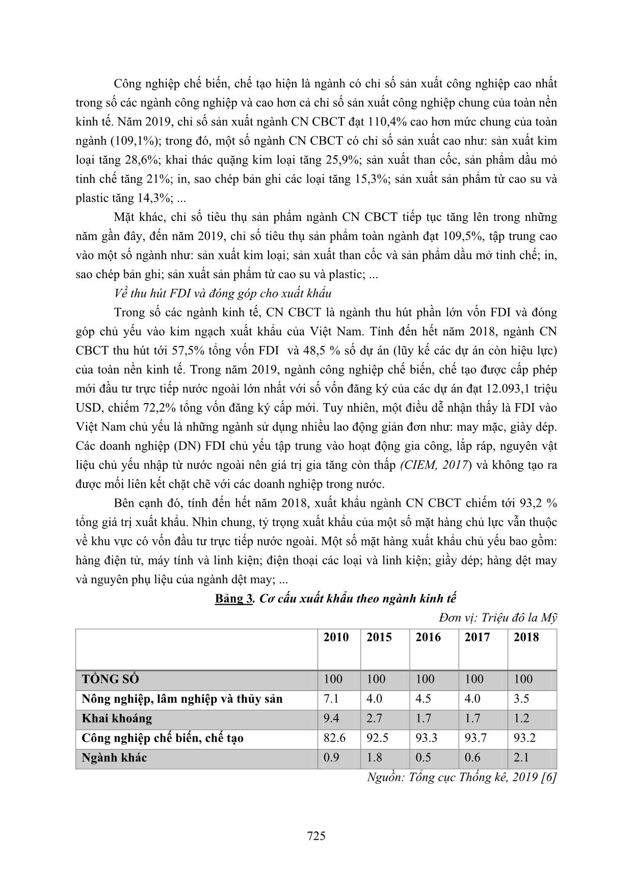 Thúc đẩy liên kết để phát triển ngành công nghiệp chế biến chế tạo trong bối cảnh các hiệp định thương mại tự do thế hệ mới trang 9