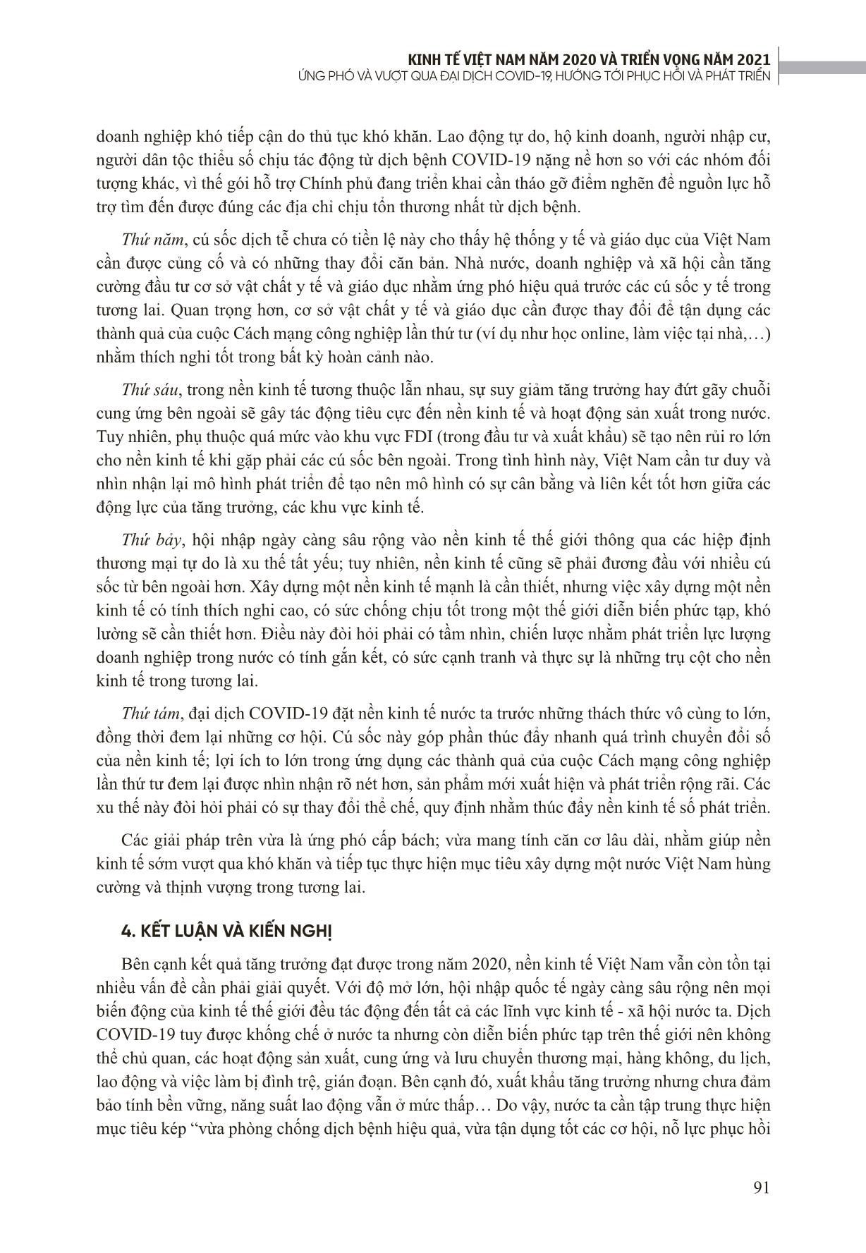 Thực trạng và giải pháp cho nền kinh tế Việt Nam trước tác động của dịch bệnh Covid-19 trang 7