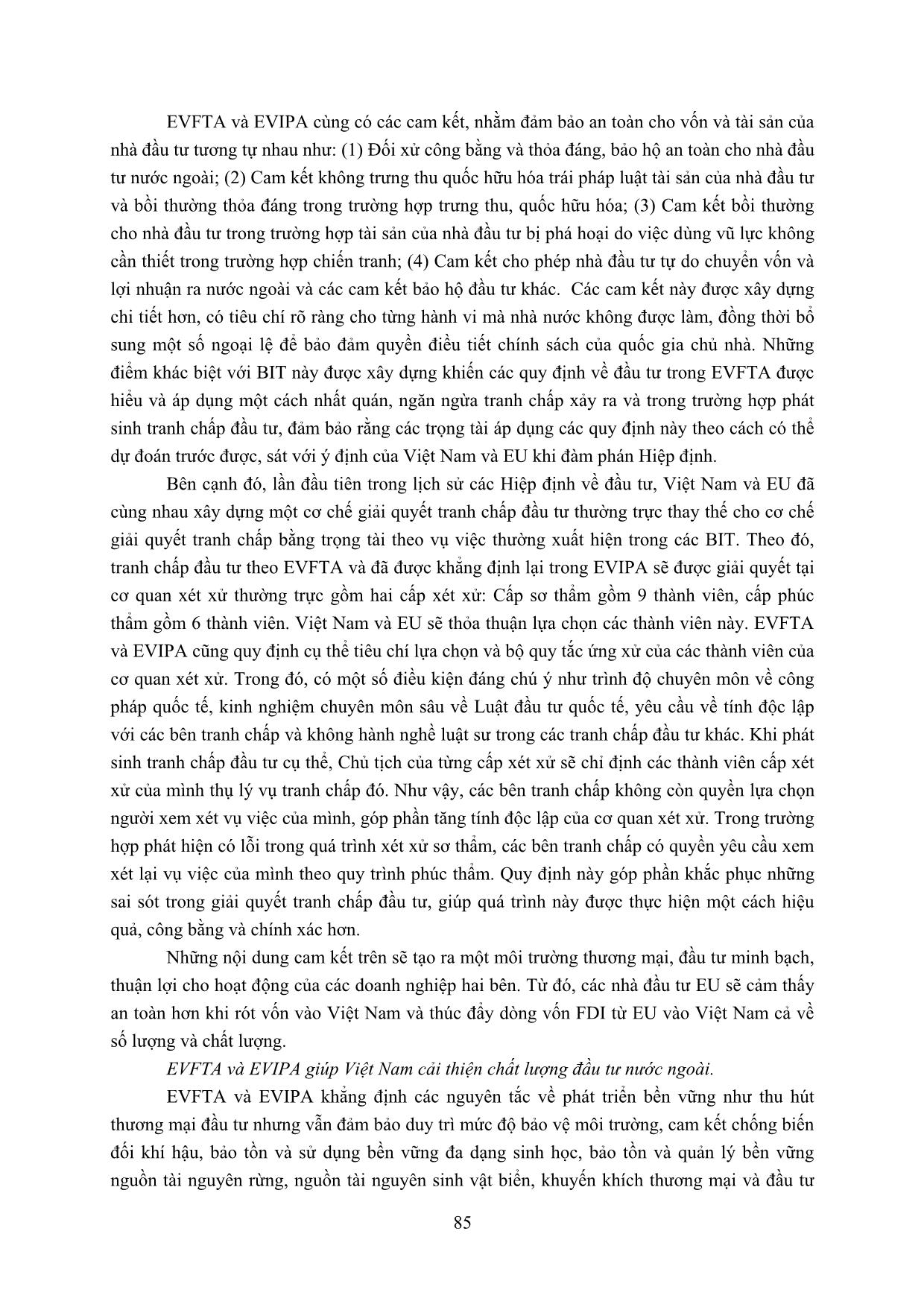 Thu hút vốn đầu tư trực tiếp nước ngoài của Việt Nam dưới tác động của hiệp định EVFTA và EVIPA trang 6
