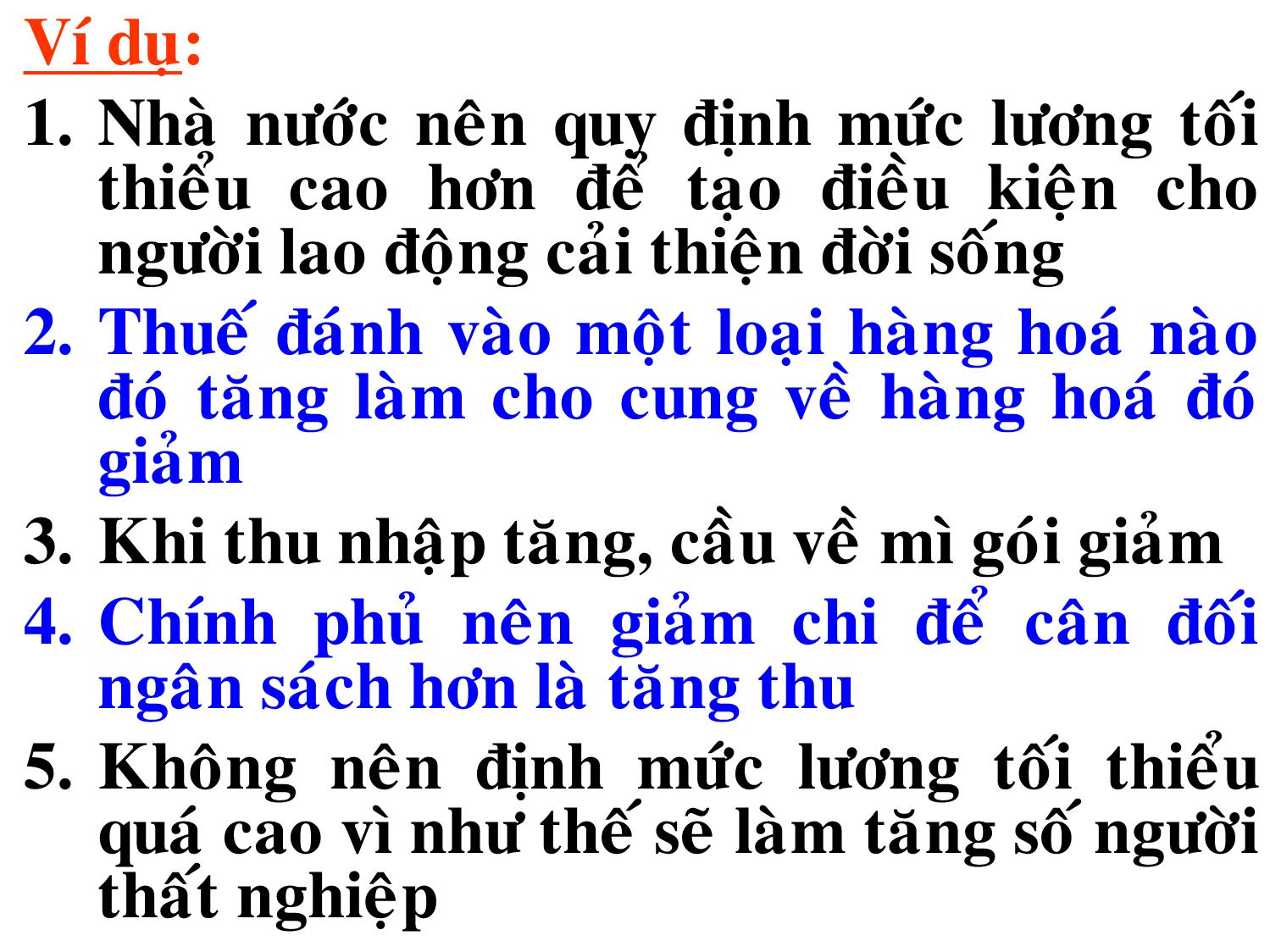 Bài giảng Kinh tế vi mô - Trần Thanh Hiền trang 8