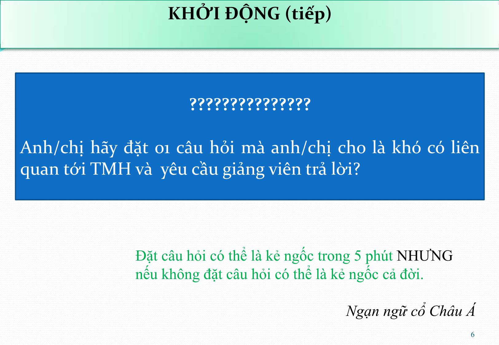 Bài giảng Thực tiễn định giá tài sản trí tuệ ở Việt Nam - Nguyễn Hữu Xuyên trang 6