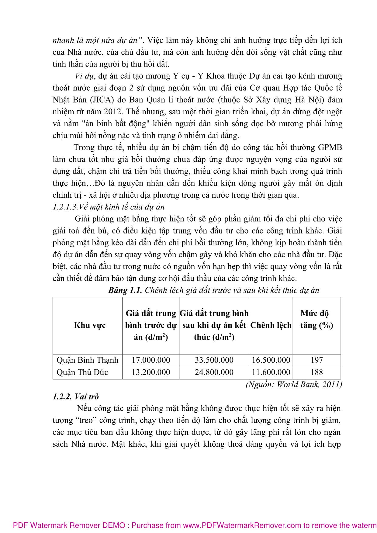 Bài giảng Bồi thường giải phóng mặt bằng (Phần 1) - Nguyễn Thị Nhật Linh trang 8
