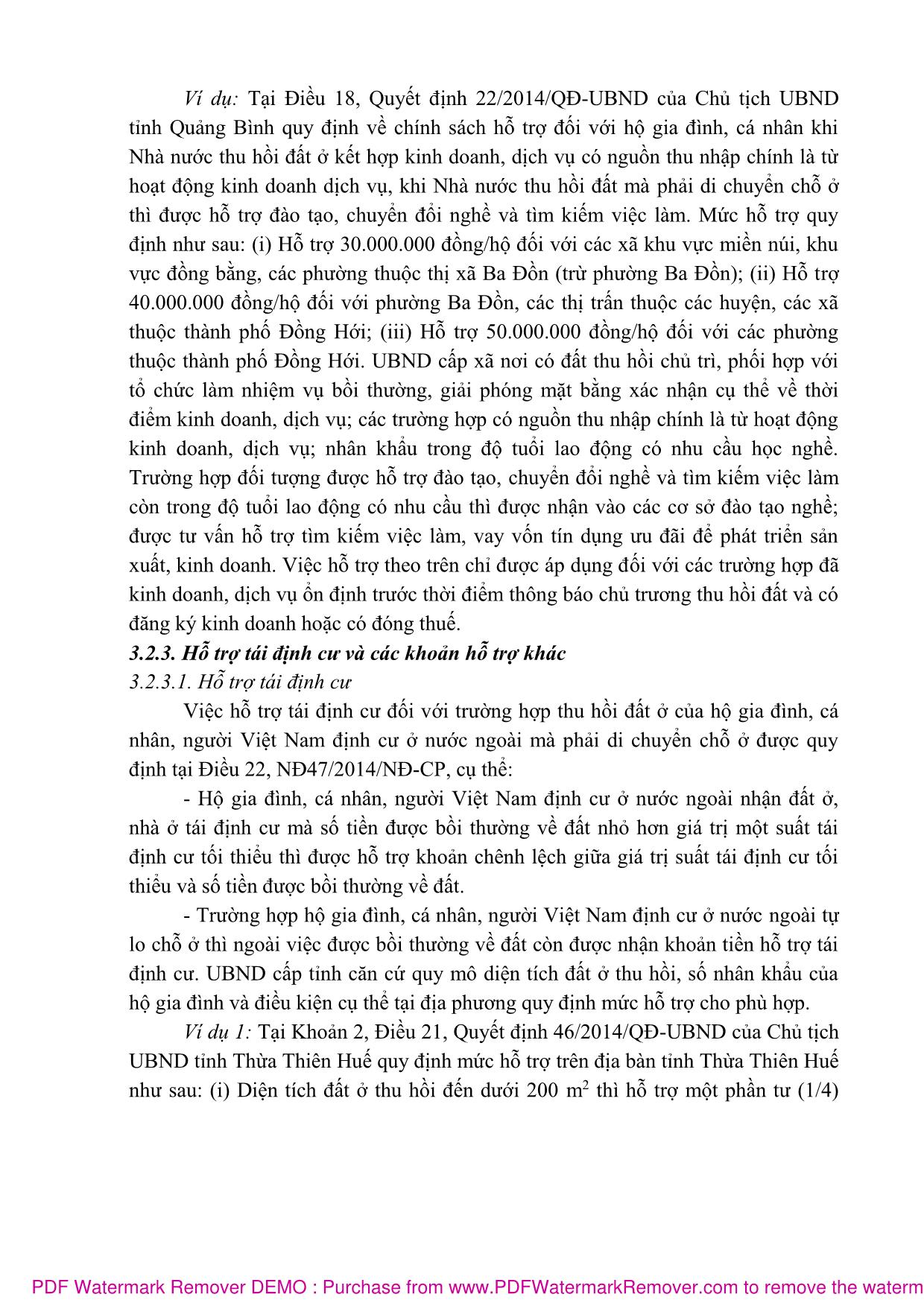 Bài giảng Bồi thường giải phóng mặt bằng (Phần 2) - Nguyễn Thị Nhật Linh trang 9