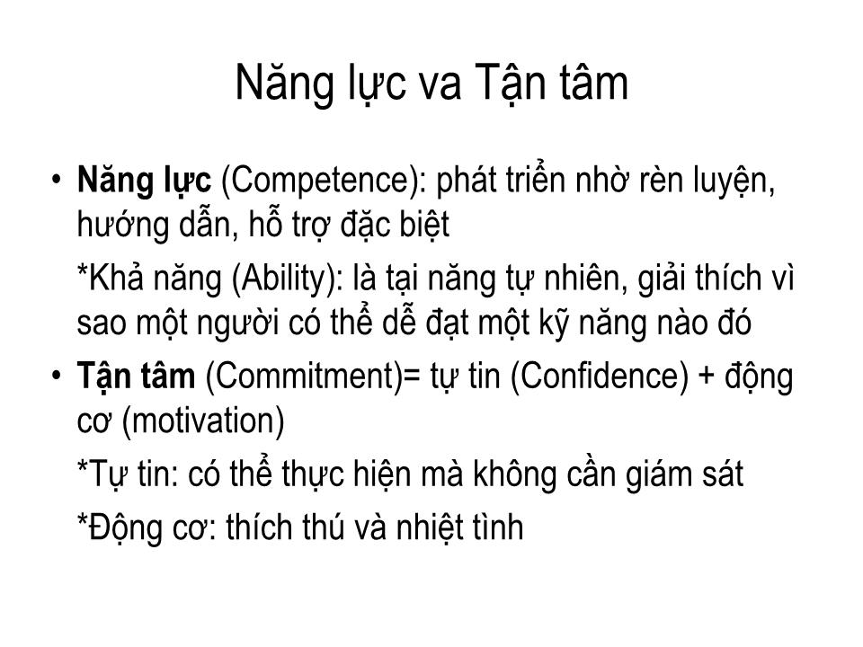 Bài giảng Tổ chức dự án - Chương 5: Lãnh đạo trang 9