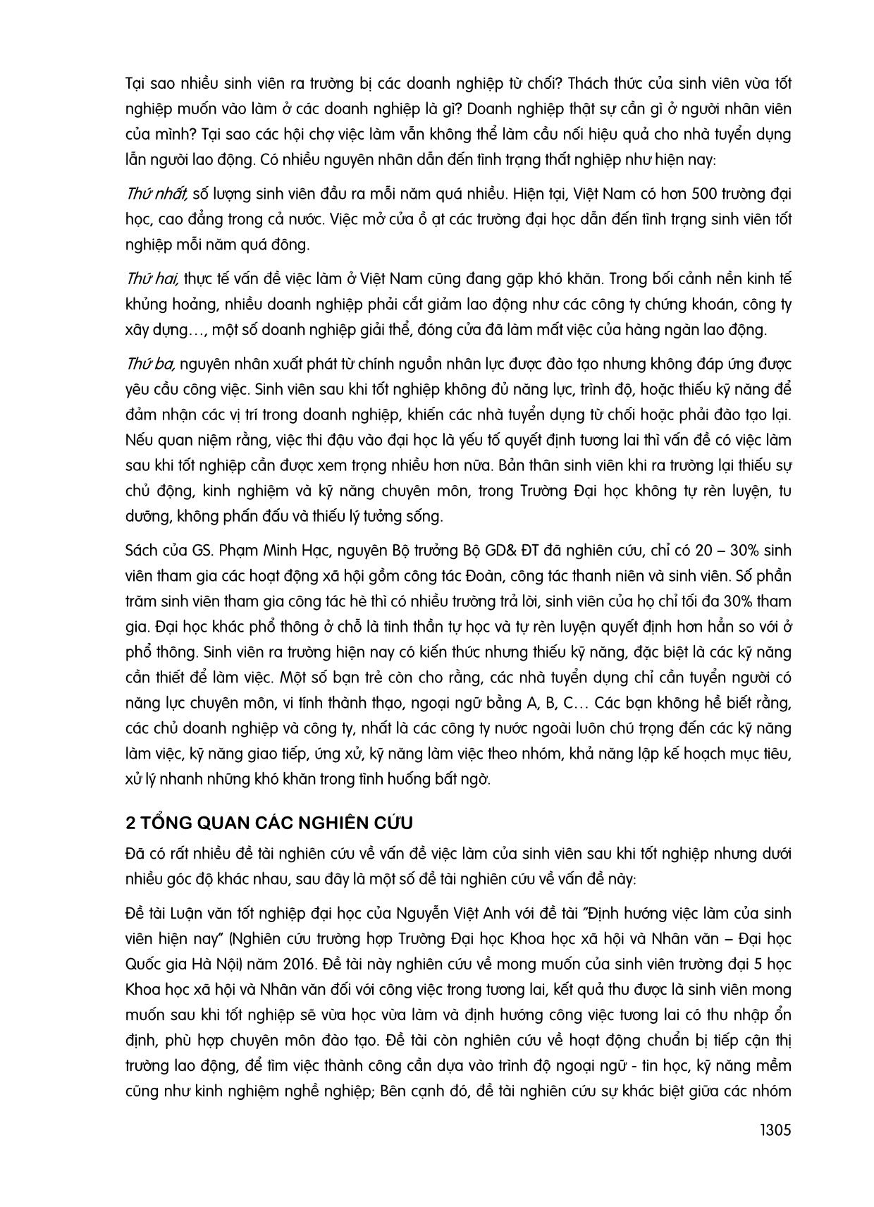 Định hướng chọn việc làm sau khi tốt nghiệp của sinh viên trường Đại học Công nghệ thành phố Hồ Chí Minh (Hutech) trang 2