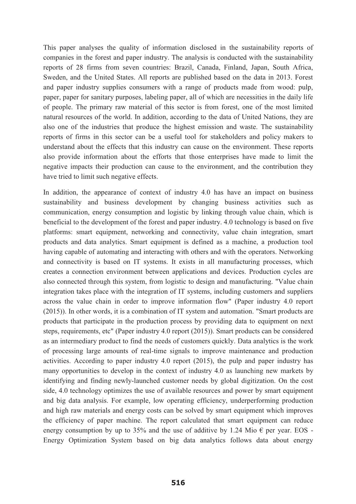 Evaluation of the disclosure data of sustainability reports in the context of industry 4.0: A case study in seven countries trang 3