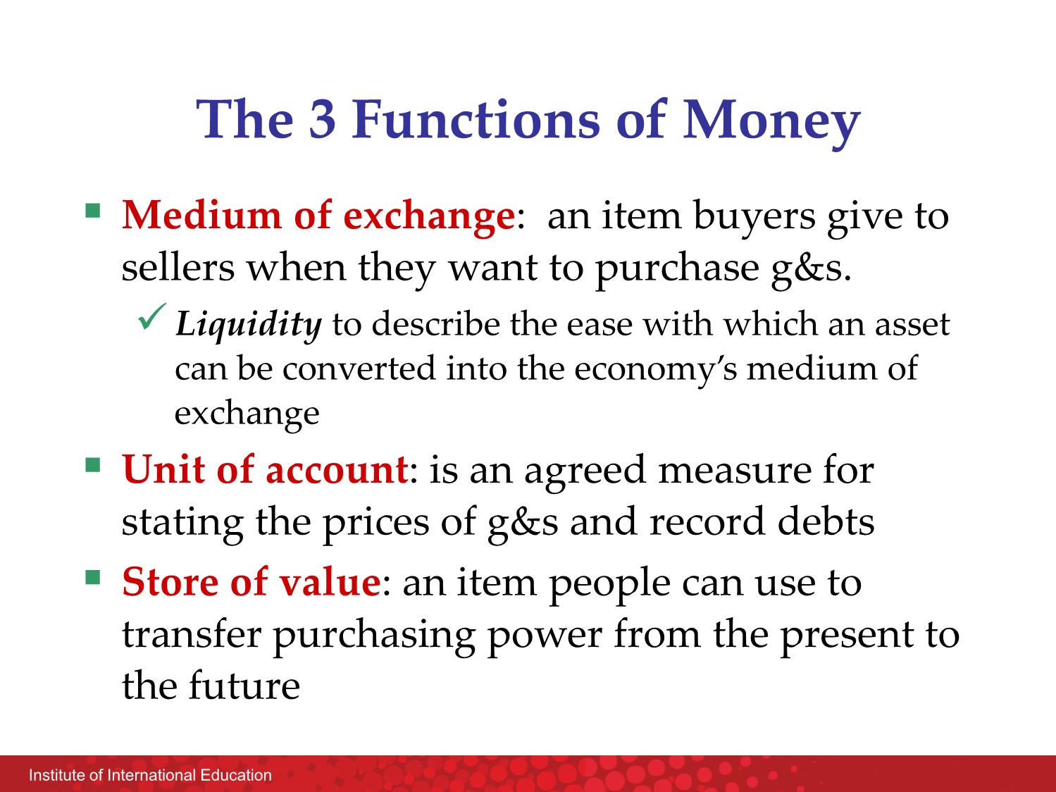 Bài giảng Macroeconomics - Chapter 3: Money and prices in the long-run - Nguyễn Thùy Dung trang 6
