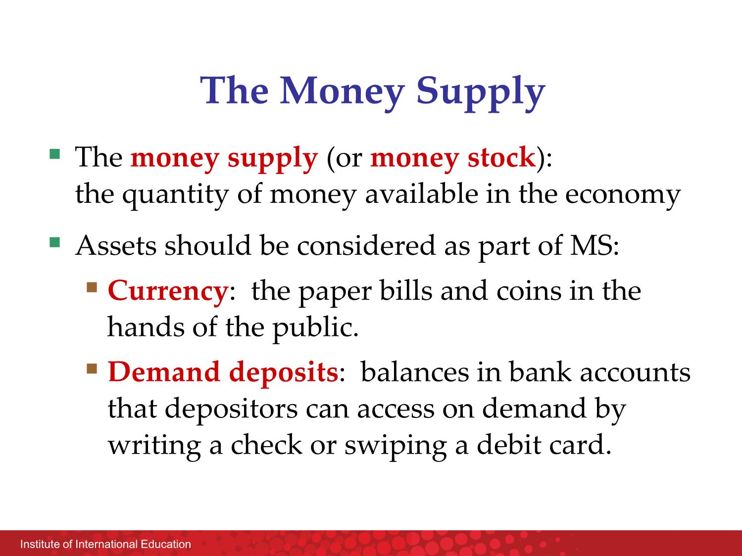 Bài giảng Macroeconomics - Chapter 3: Money and prices in the long-run - Nguyễn Thùy Dung trang 8