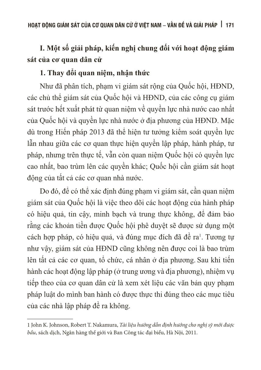 Tài liệu Hoạt động giám sát của cơ quan dân cử ở Việt Nam – Vấn đề và giải pháp (Phần 2) trang 3