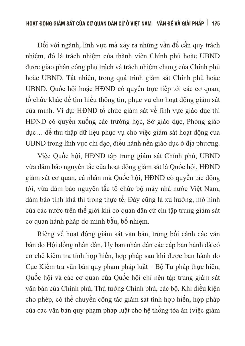 Tài liệu Hoạt động giám sát của cơ quan dân cử ở Việt Nam – Vấn đề và giải pháp (Phần 2) trang 7