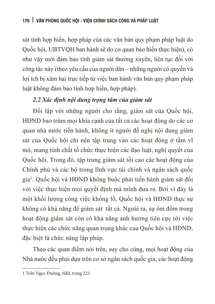 Tài liệu Hoạt động giám sát của cơ quan dân cử ở Việt Nam – Vấn đề và giải pháp (Phần 2) trang 8