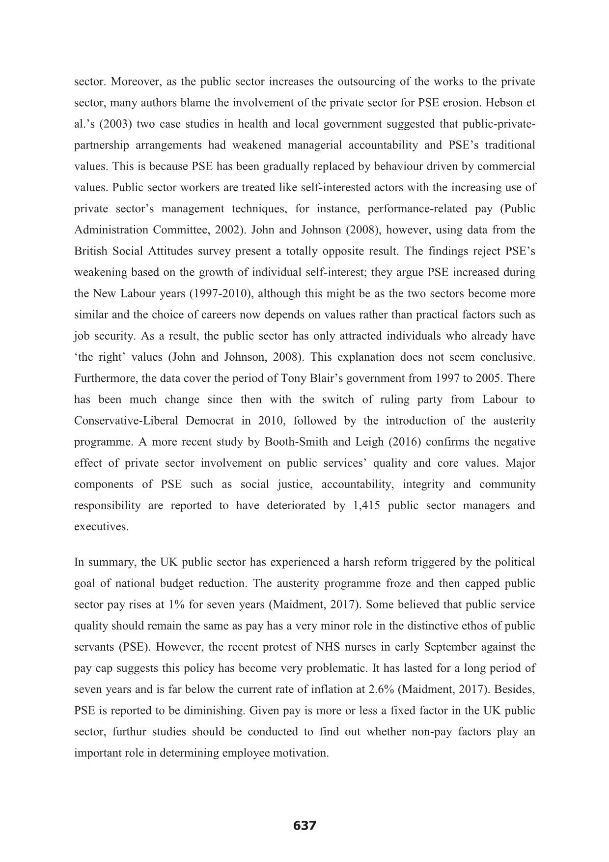 Inpacts of nature of work, social environment and benefits on movivation of employees: The case of a public organization in britain trang 7