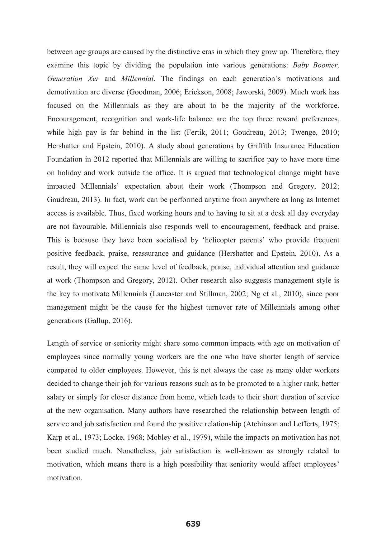 Inpacts of nature of work, social environment and benefits on movivation of employees: The case of a public organization in britain trang 9