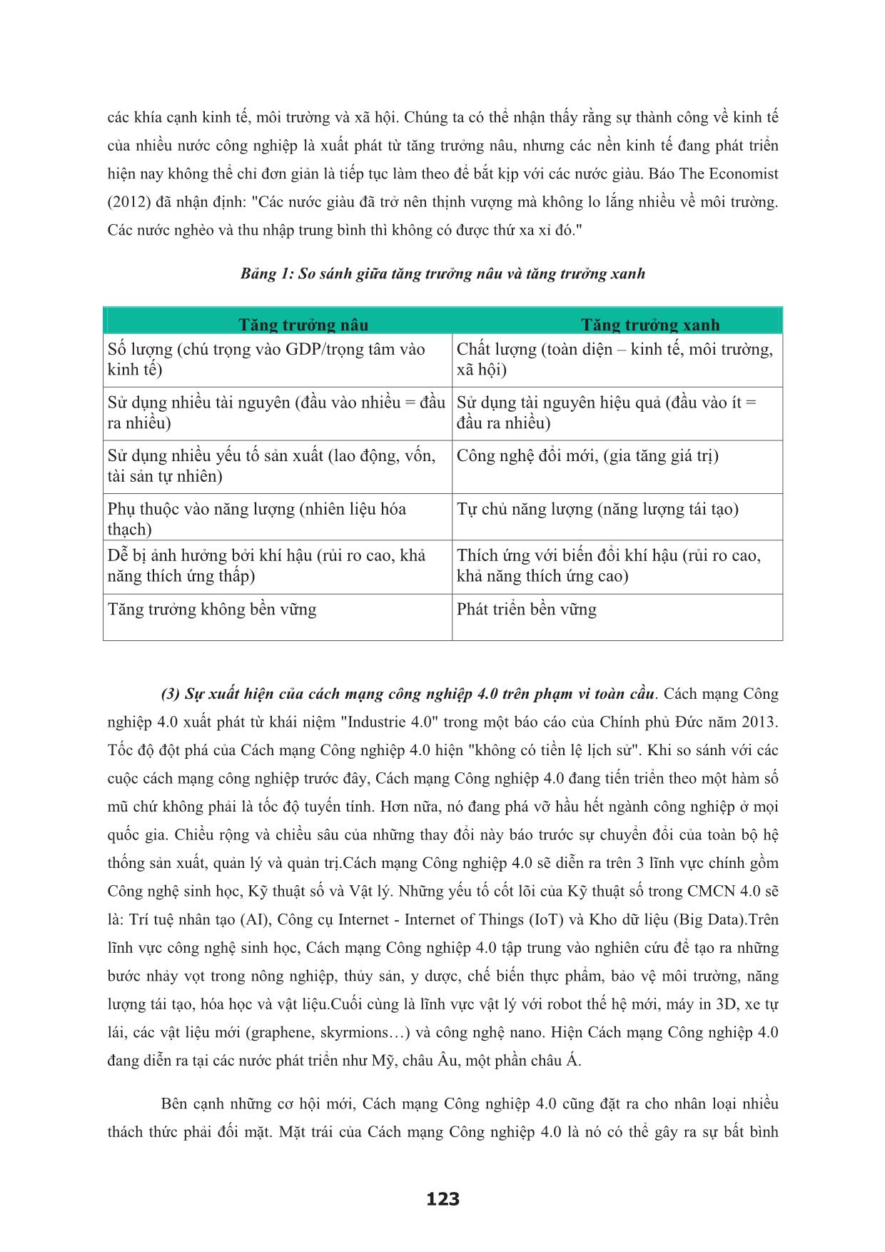 Tăng trưởng xanh và bài học kinh nghiệm của Hàn Quốc trang 6