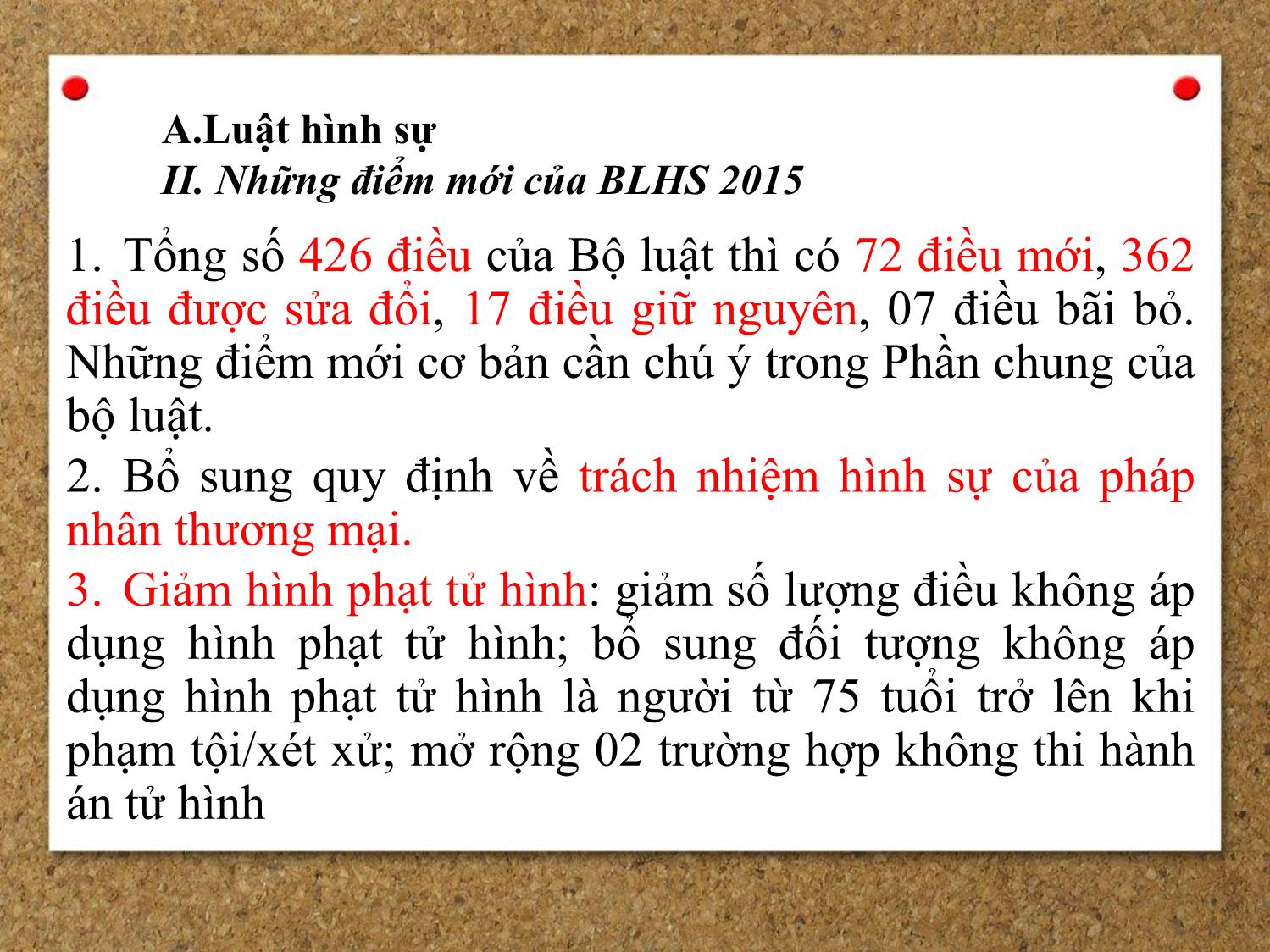 Bài giảng Pháp luật đại cương - Bài 6: Giới thiệu ngành luật hình sự, tố tụng hình sự (Phần 1) - Ngô Minh Tín trang 5