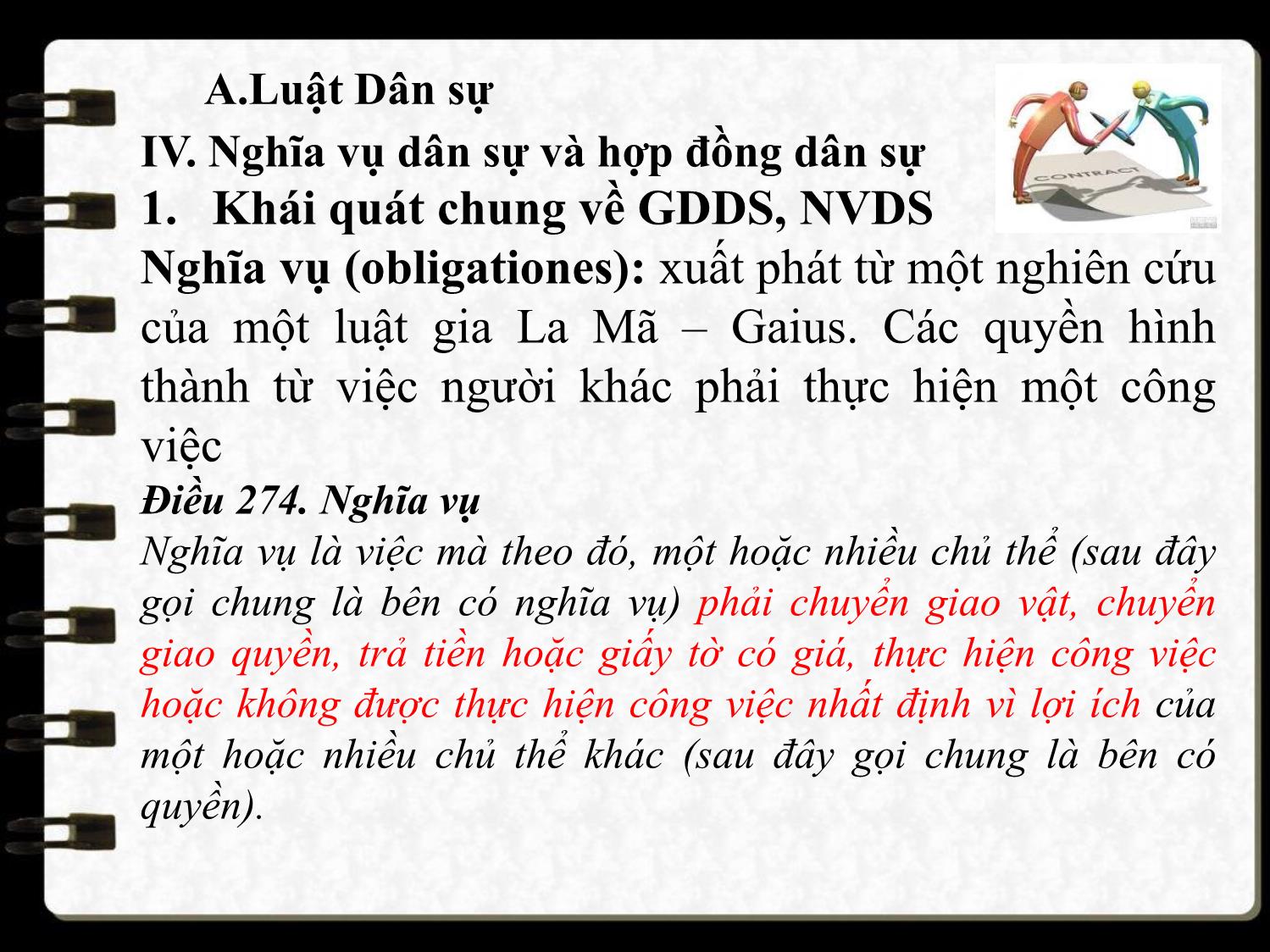 Bài giảng Pháp luật đại cương - Bài 7: Giới thiệu ngành Luật Dân sự, Luật Tố tụng Dân sự (Phần 2) - Ngô Minh Tín trang 6