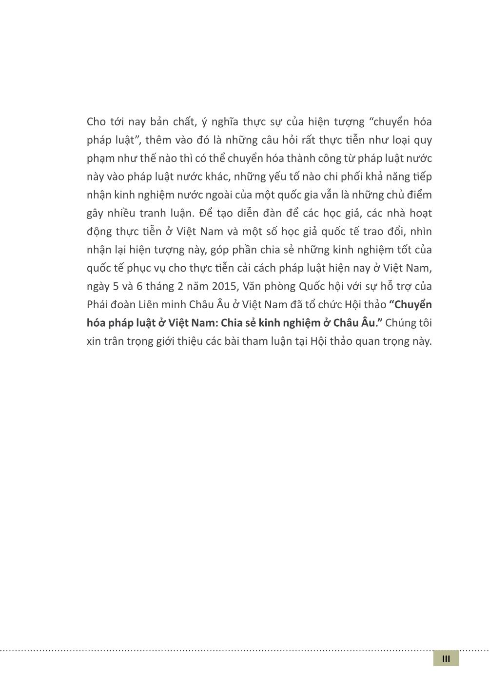 Chuyển hóa pháp luật và các vấn đề ở Việt Nam (Phần 1) trang 2