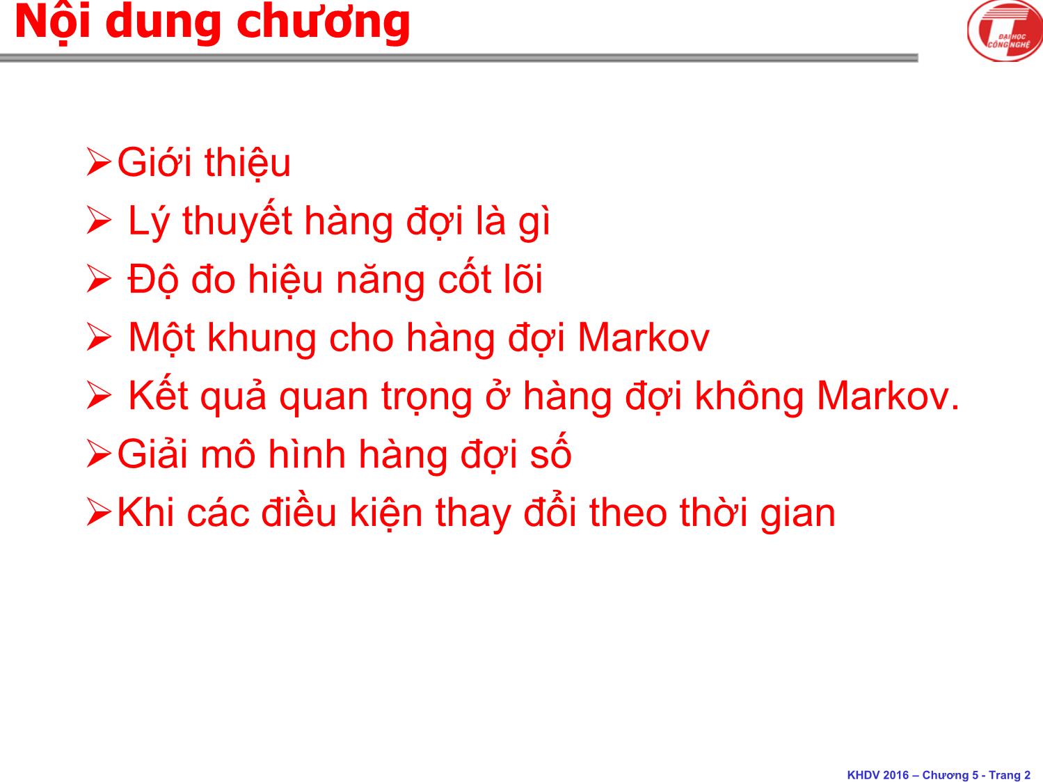 Bài giảng Khoa học dịch vụ - Chương 5: Hàng đợi - Hà Quang Thụy trang 2