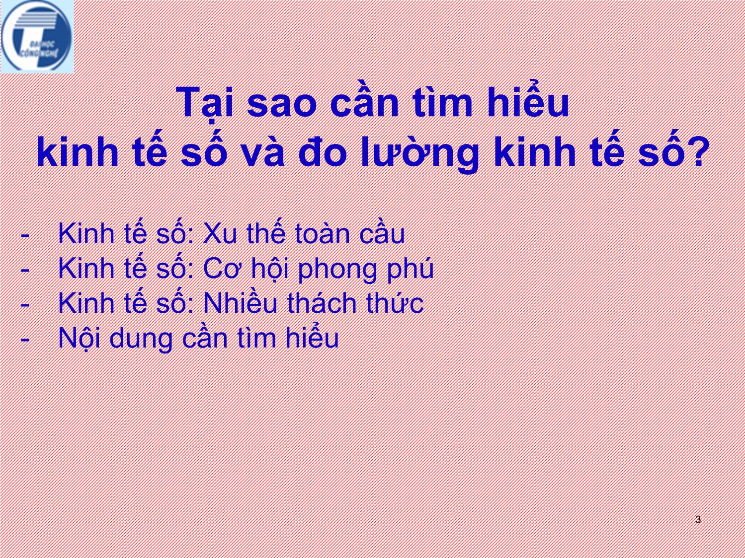 Bài giảng Khoa học dịch vụ - Chương 8: Kinh tế số và đo lường kinh tế số - Hà Quang Thụy trang 3