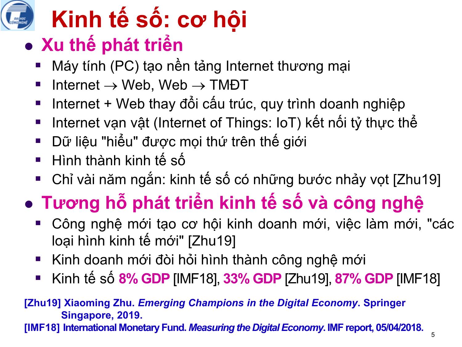 Bài giảng Khoa học dịch vụ - Chương 8: Kinh tế số và đo lường kinh tế số - Hà Quang Thụy trang 5