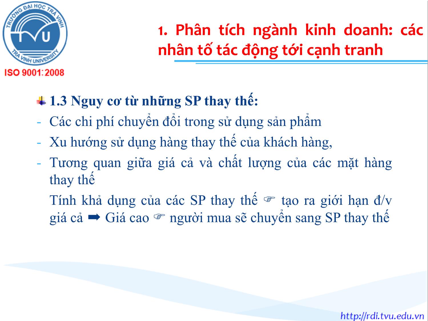 Bài giảng Marketing quốc tế - Chương 5: Phân tích cạnh tranh & chiến lược quốc tế của công ty - Lê Thanh Minh trang 5