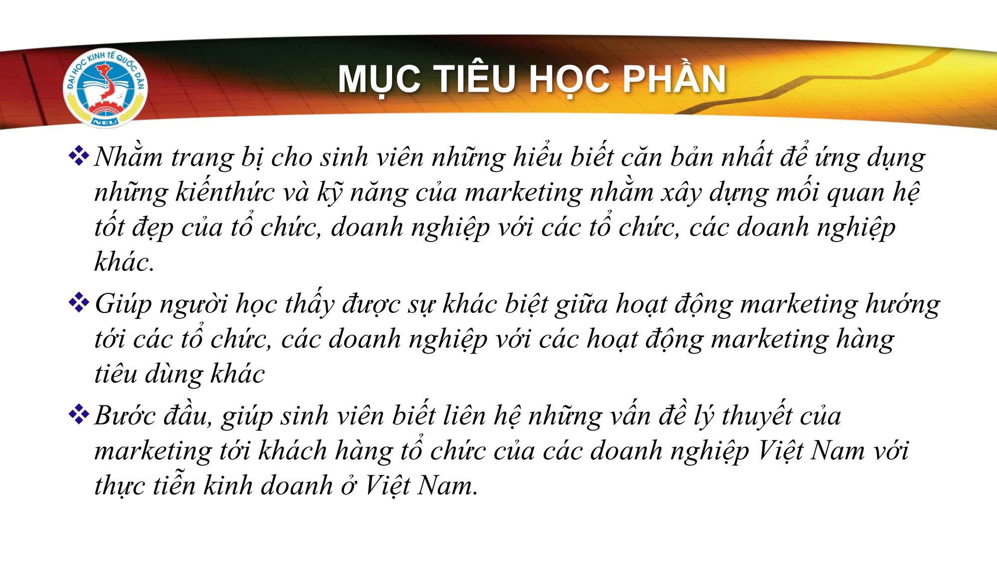 Bài giảng Marketing tới khách hàng tổ chức - Phạm Văn Tuấn trang 3