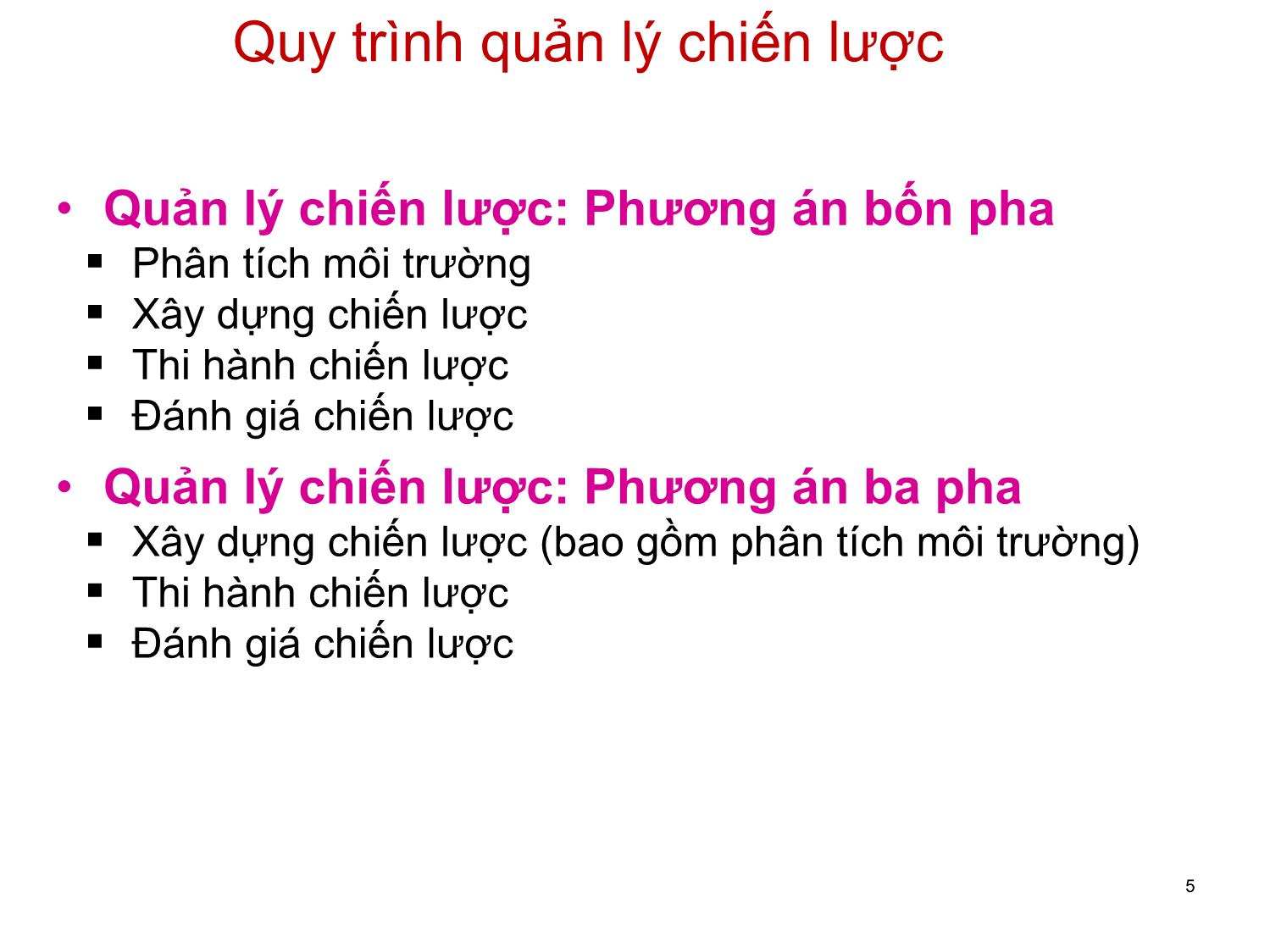 Bài giảng Khoa học dịch vụ - Chương 7: Quản lý chiến lược và quản lý dịch vụ - Hà Quang Thụy trang 5