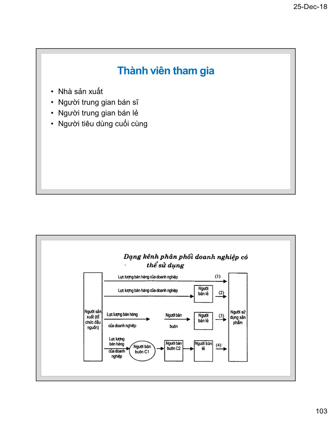 Bài giảng Marketing thương mại - Chương 7: Địa điểm & phân phối hàng hoá - Nguyễn Tường Huy trang 8