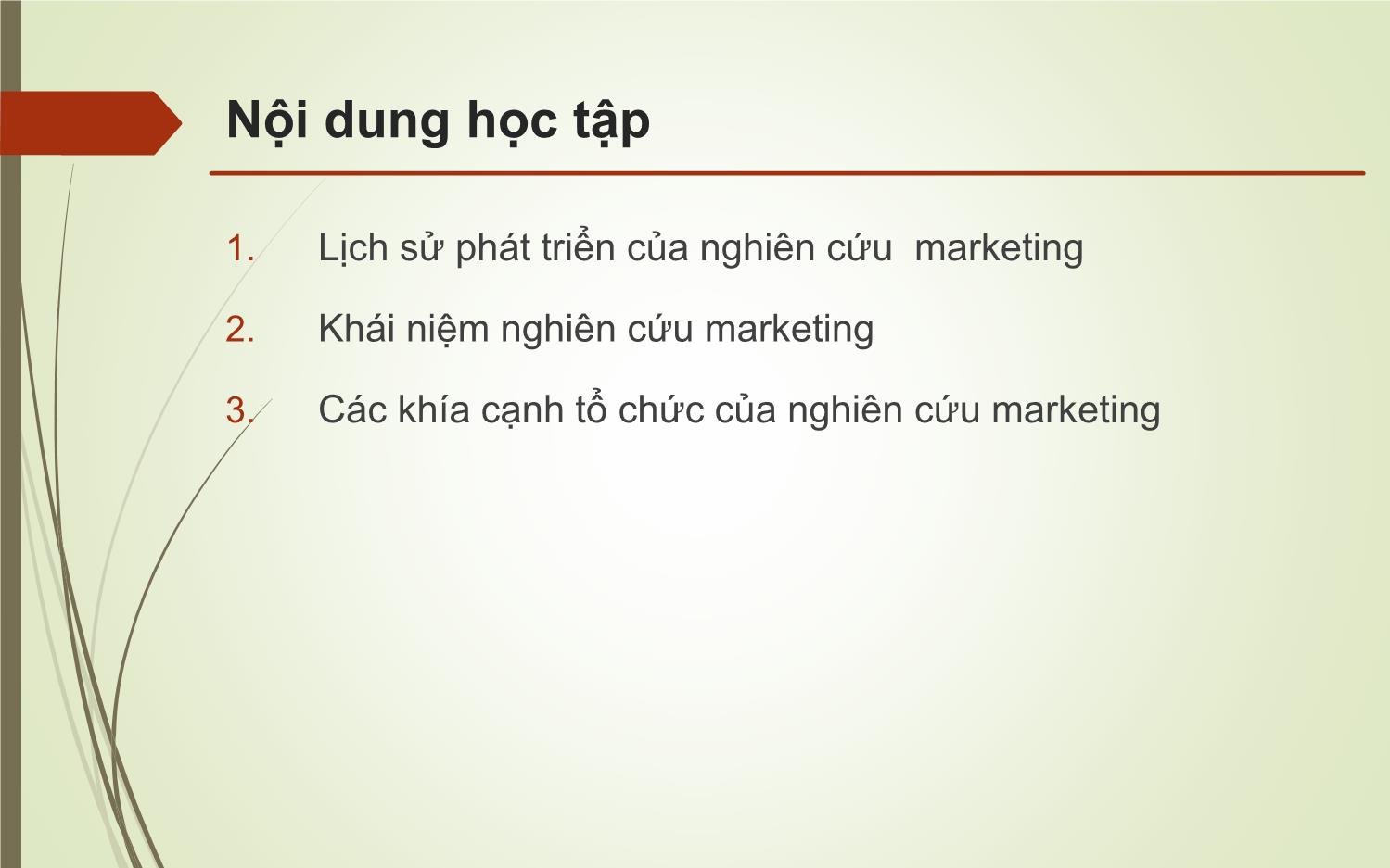 Bài giảng Nghiên cứu marketing (Bản đẹp) trang 9