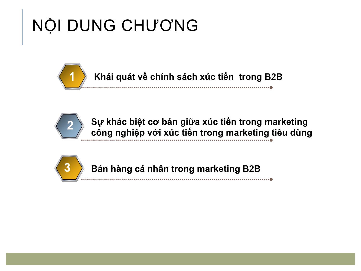 Bài giảng Marketing tới khách hàng tổ chức - Chương 7: Quyết định truyền thông marketing trang 3
