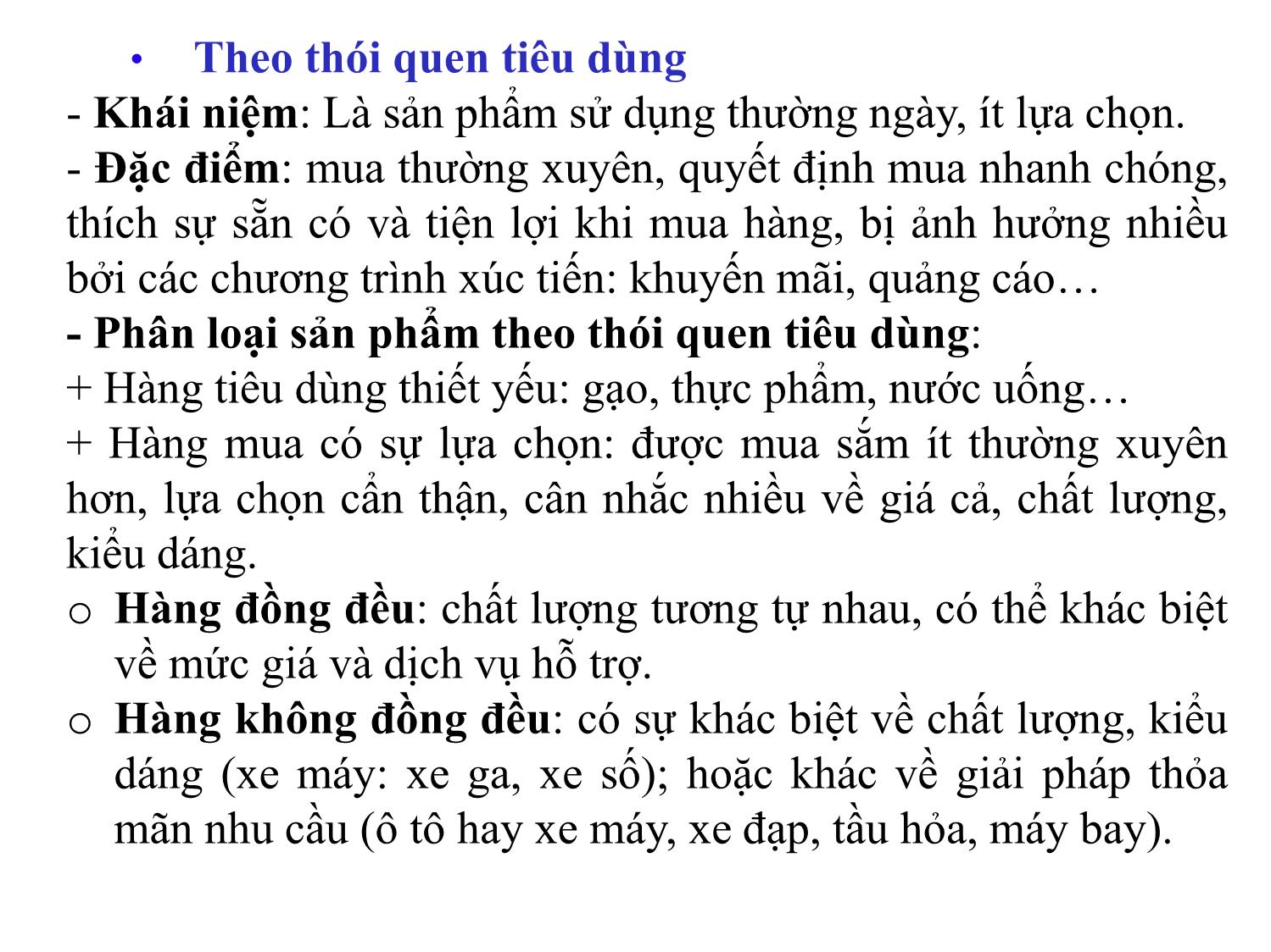 Bài giảng Quản trị marketing - Chương 6: Chiến lược sản phẩm - Nguyễn Thị Phương Dung trang 7