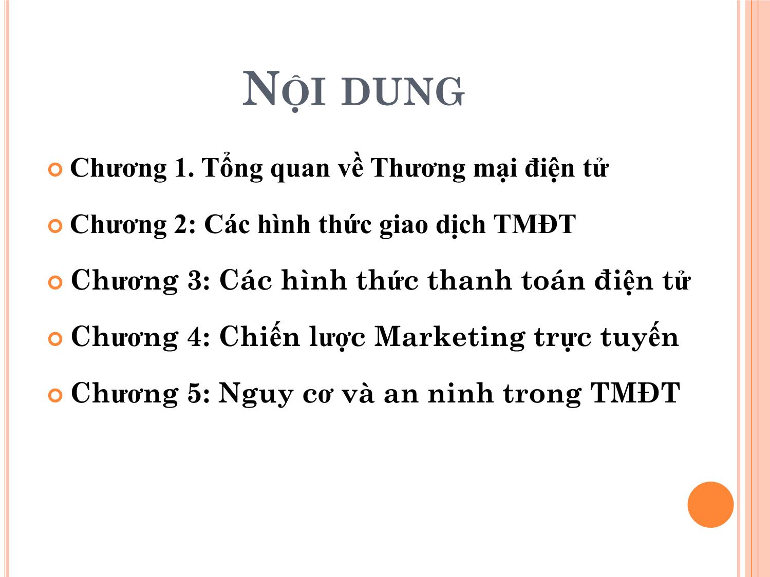 Bài giảng Thương mại điện tử - Vũ Mạnh Cường trang 2